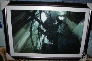 Destroyed GLaDOS Lithograph